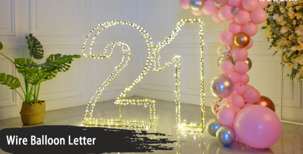 Big Wire Balloon numbers3 png